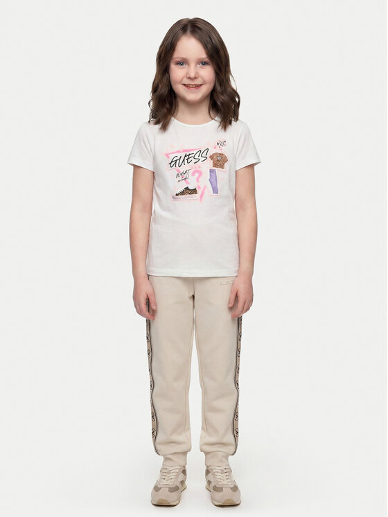 Guess Guess Camiseta J6YI02 K3667 Blanco Regular Fit