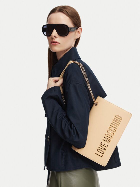 LOVE MOSCHINO Táska LOVE MOSCHINO JC4192PP1PKD0129 Bézs