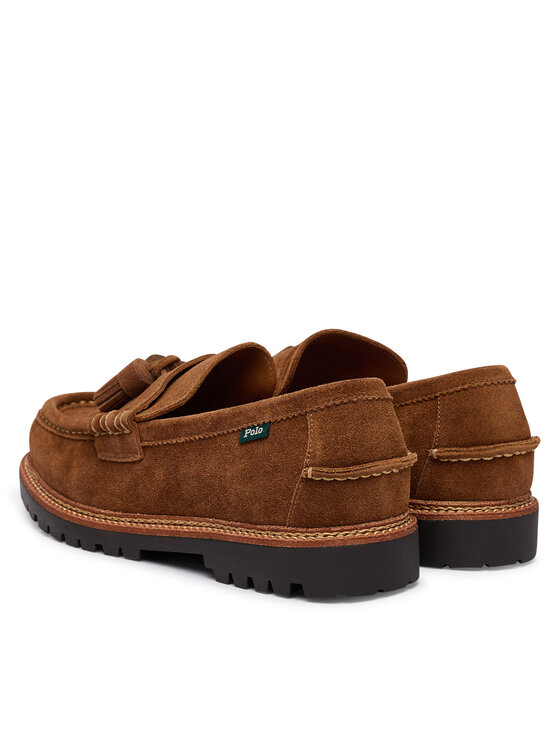 Polo Ralph Lauren Loafersy Polo Ralph Lauren Jett Tas Penny 803P15862001 Světle hnědá