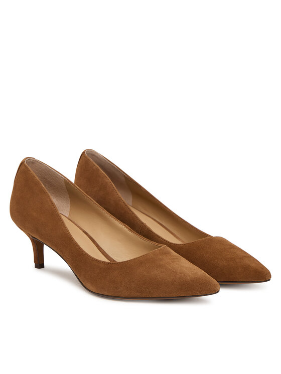 LAUREN RALPH LAUREN Γοβάκια LAUREN RALPH LAUREN Adrienne 802755524013 Καφέ