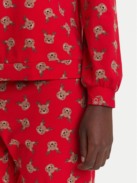 United Colors Of Benetton United Colors Of Benetton Піжама 38DK3P03L Червоний Regular Fit