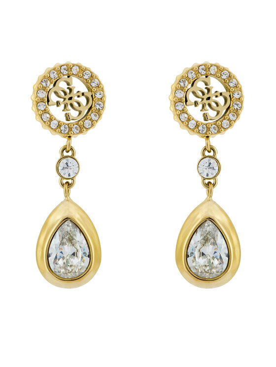 Guess Naušnice Guess JUBE05 235JW Zlatá