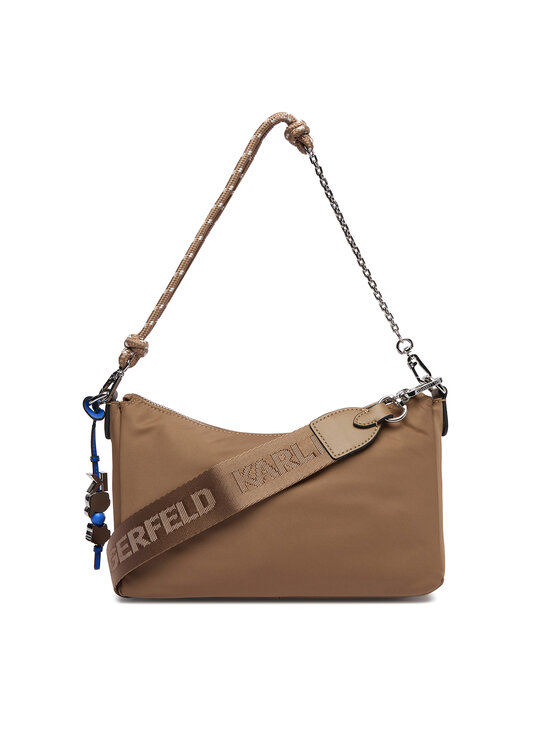 KARL LAGERFELD Ročna torba KARL LAGERFELD B1W30018 Rjava