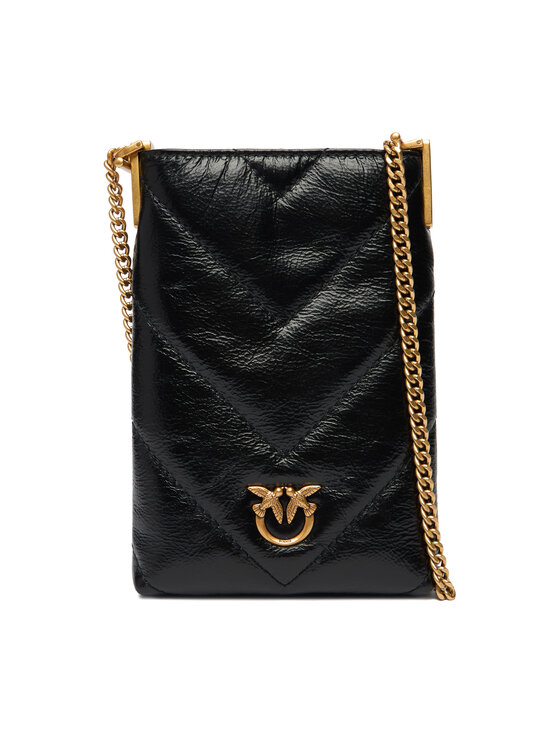 PINKO Taška na telefon PINKO Phone Case PCPL 105358 A2W2 Černá