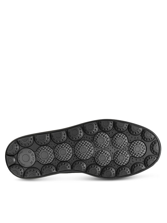 Geox Šnurovacia obuv Geox U Spherica Ecub-1.1 U56LUB 0FFCQ C9999 Čierna