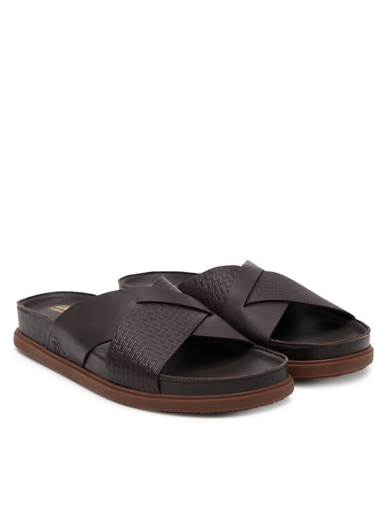 Clarks Шльопанці Clarks Torford Cross 26180888 Коричневий