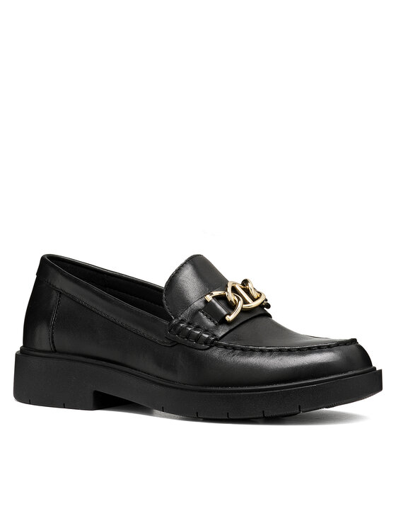 Geox Loafers Geox D Spherica Ec1 B D66DKG 43 C9999 Negro