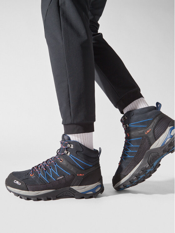 CMP Trekingová obuv CMP Rigel Mid Wp 3Q12947 Tmavomodrá