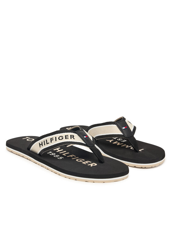 Tommy Hilfiger Infradito Tommy Hilfiger Sporty FM0FM05805 Nero