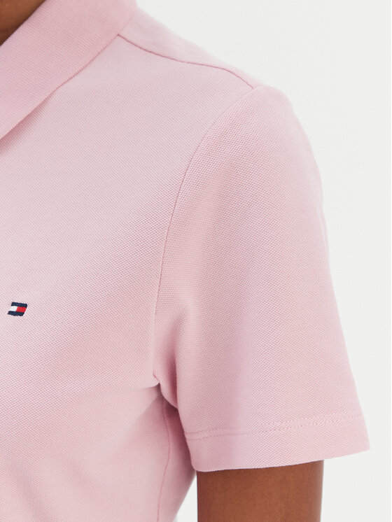 Tommy Hilfiger Tommy Hilfiger Polo 1985 WW0WW43225 Rosa Slim Fit