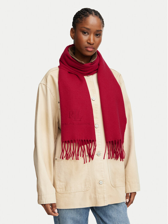 LAUREN RALPH LAUREN Šal LAUREN RALPH LAUREN 454927208007 Rdeča