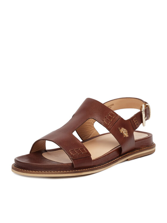 U.S. Polo Assn. Босоніжки U.S. Polo Assn. EO-ADELI002W/6L1 Коричневий