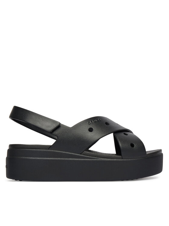 Crocs Босоніжки Crocs Brooklyn 4U Cross Strap Sandal 212254 Чорний