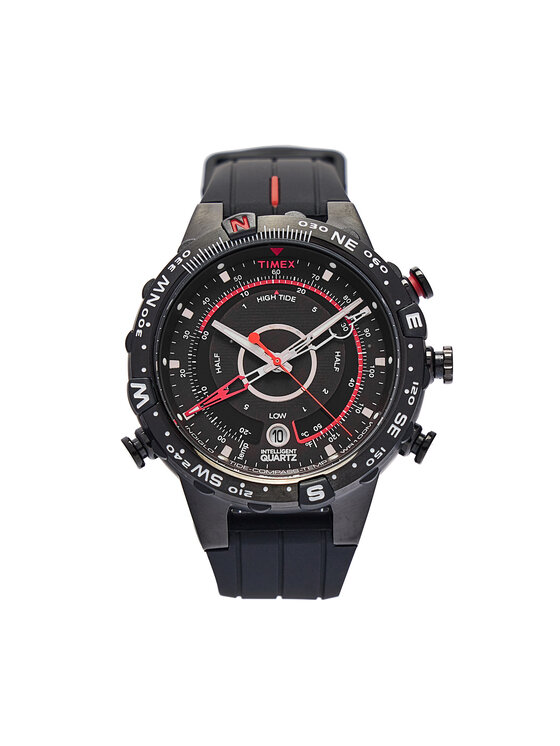 Timex Hodinky Timex Intelligent Quartz T2N720 Černá