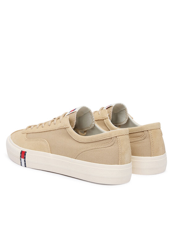 Tommy Jeans Tenisky Tommy Jeans Archive Vulc Y2K EM0EM01760 Tmavě béžová