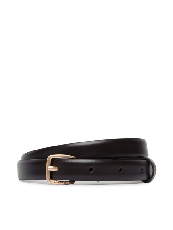 Calvin Klein Opasok Calvin Klein Essential Buckle 20Mm LV04F7111G Tmavo hnedá