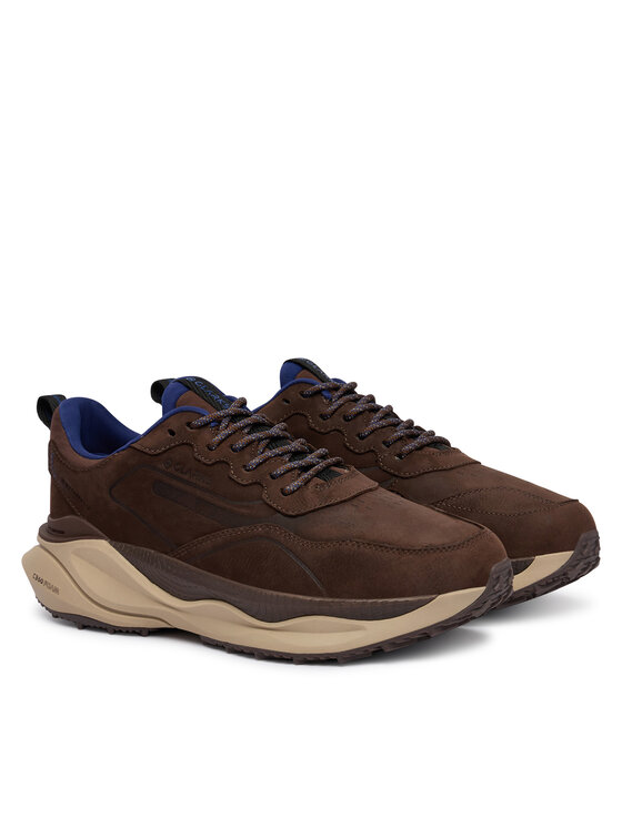 Clarks Trekingová obuv Clarks Pace TrailLoWP 26329591 Hnědá