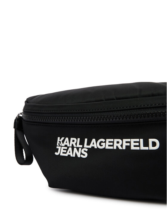 Karl Lagerfeld Jeans Сумка на пояс﻿ Karl Lagerfeld Jeans B1W30248 Чорний