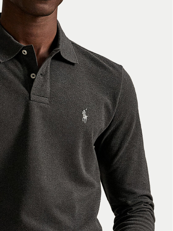 Polo Ralph Lauren Polo Ralph Lauren Polo 710680790147 Gris claro Custom Slim Fit