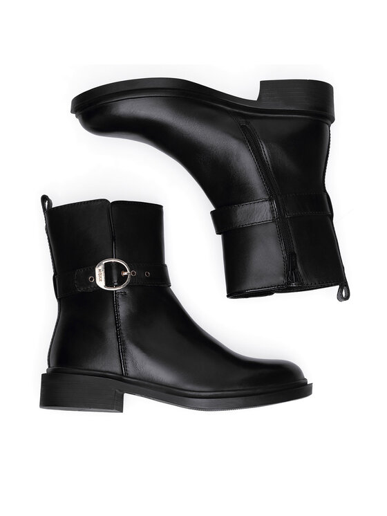 MEXX Polokozačky MEXX MX/003C-RST Černá