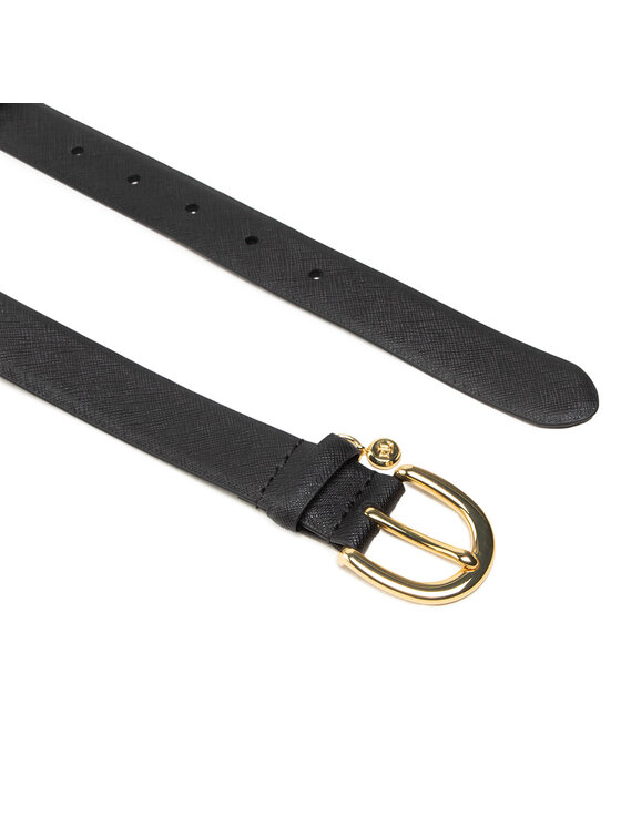 LAUREN RALPH LAUREN Sieviešu josta Lauren Ralph Lauren Charm Classc 412802952004 Melns