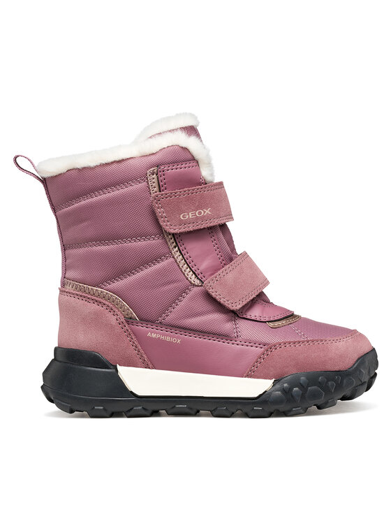 Geox Sniego batai Geox J Trekkyup Girl B Abx J46M7E 08V22 C8J2U S Rožinė