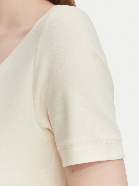 Weekend Max Mara Weekend Max Mara Camiseta Multij 2625946031 Crema Regular Fit