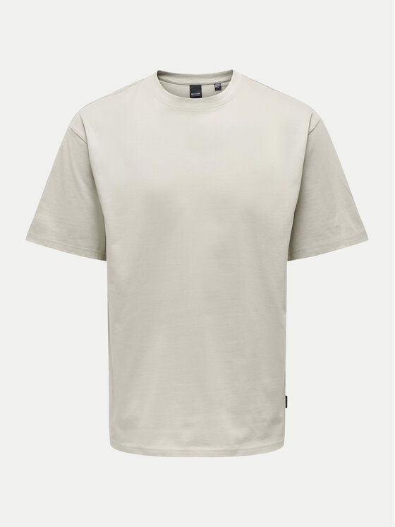 Only & Sons Only & Sons Футболка Fred 22022532 Бежевий Relaxed Fit