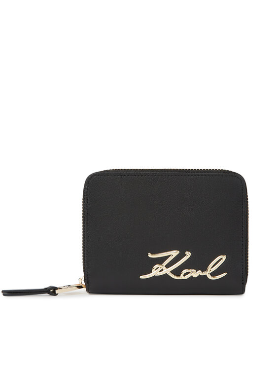 KARL LAGERFELD Denarnica KARL LAGERFELD 240W3202 Črna