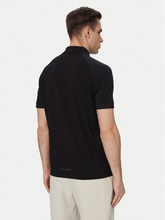 BOSS BOSS Polo Pl Globe Pattern 50559010 Negro Regular Fit