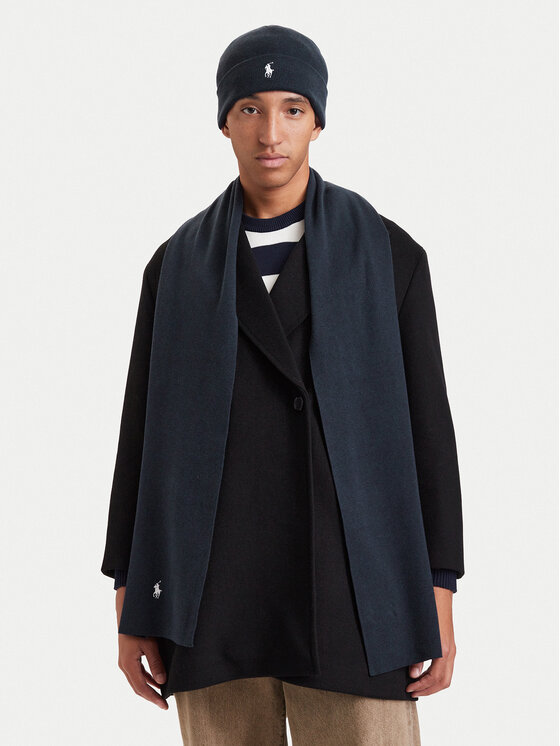 Polo Ralph Lauren Σετ Κασκόλ και Σκούφος Polo Ralph Lauren 710B28980001 Σκούρο μπλε