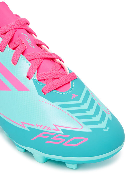 adidas Взуття для футболу adidas F50 Club Messi Firm/Multi-Ground IH0932 Бірюзовий