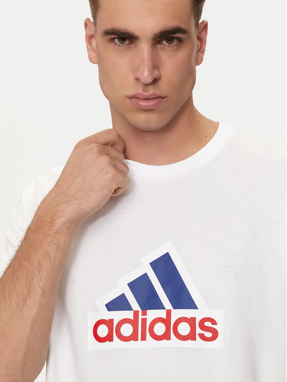 adidas adidas Футболка Future Icons Badge of Sport IS3234 Білий Loose Fit