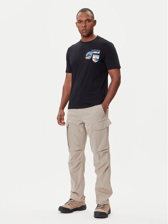 Napapijri Napapijri Camiseta S-Montepiana NP0A88SV Negro Regular Fit