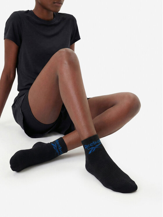Reebok Довгі шкарпетки Reebok R0255-SS24 (3-pack) Чорний