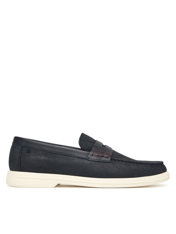 Tommy Hilfiger Mokasíny Tommy Hilfiger Mix FM0FM05785 Tmavomodrá