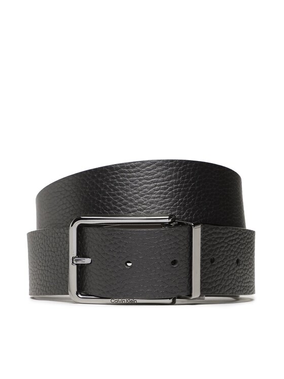 Calvin Klein Pasek Męski Calvin Klein Adj/Rev Warmth Pb 40Mm K50K510363 Czarny