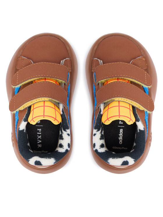 adidas Sneakersy adidas Disney Toy Story Grand Court JR5629 Hnědá