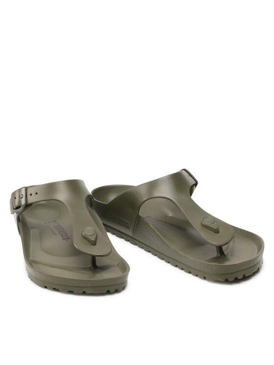 Birkenstock Japonke Birkenstock Gizeh EVA 1019143 Zelena