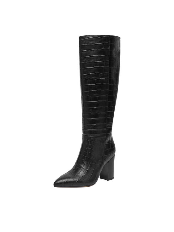 Nine West Чоботи Nine West CEO-RASHAAD-01 Чорний