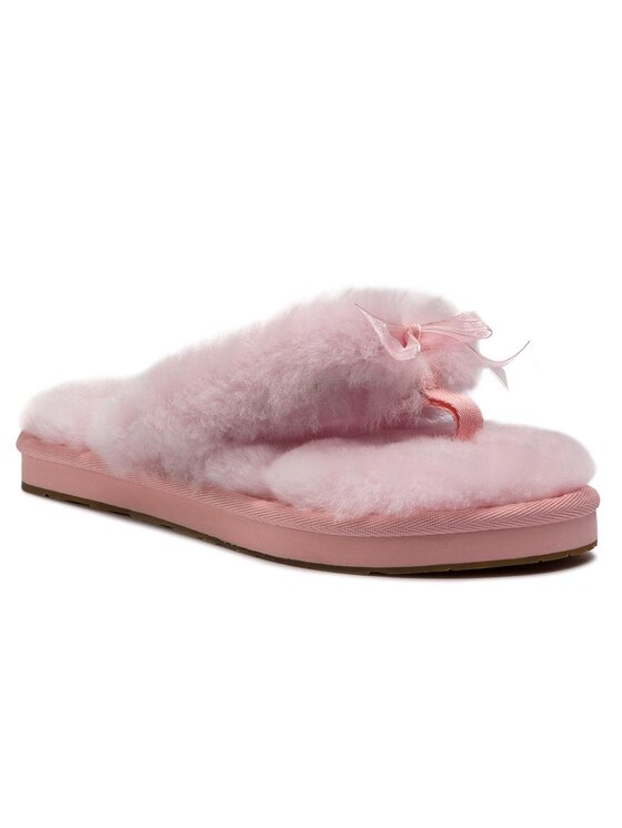 Ugg Bačkory Ugg W Fluff Flip Flop III 1100250 Růžová