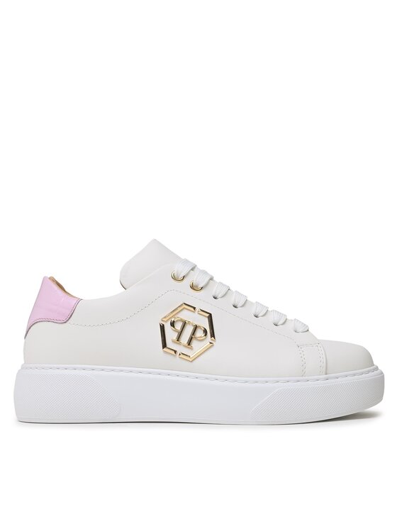 PHILIPP PLEIN Snīkeri PHILIPP PLEIN Lo-Top Sneaker 0000302021444 Balts
