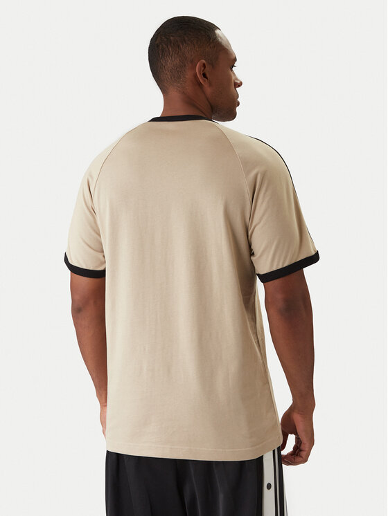 adidas adidas T-shirt 3-Stripes KE7964 Bež Regular Fit