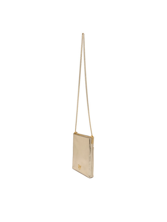 PINKO Bolso PINKO Flat Satchel AI 25-26 PCPL 105352 A2O9 Oro
