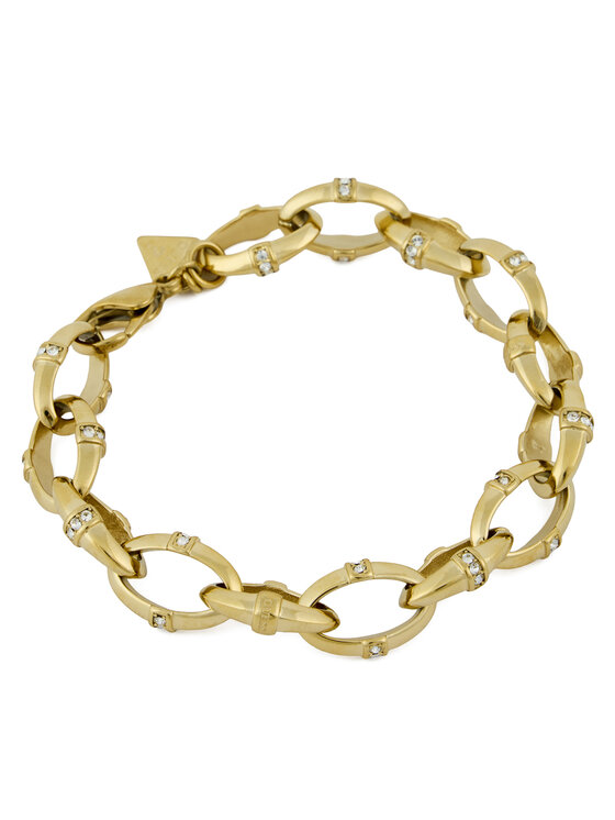 Guess Náramek Guess JUBB05 163JW Zlatá