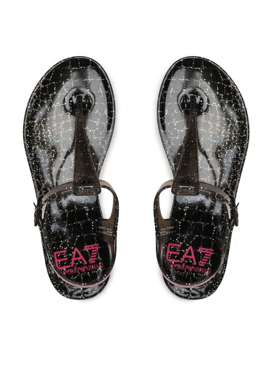 EA7 Emporio Armani Босоніжки EA7 Emporio Armani XFQ005 XK323 S469 Чорний