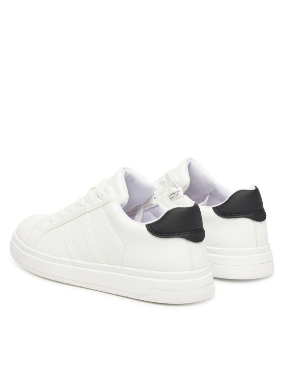 Calvin Klein Sneakers Calvin Klein Low Cut Lace-Up V3X9-83293-1355 D Alb