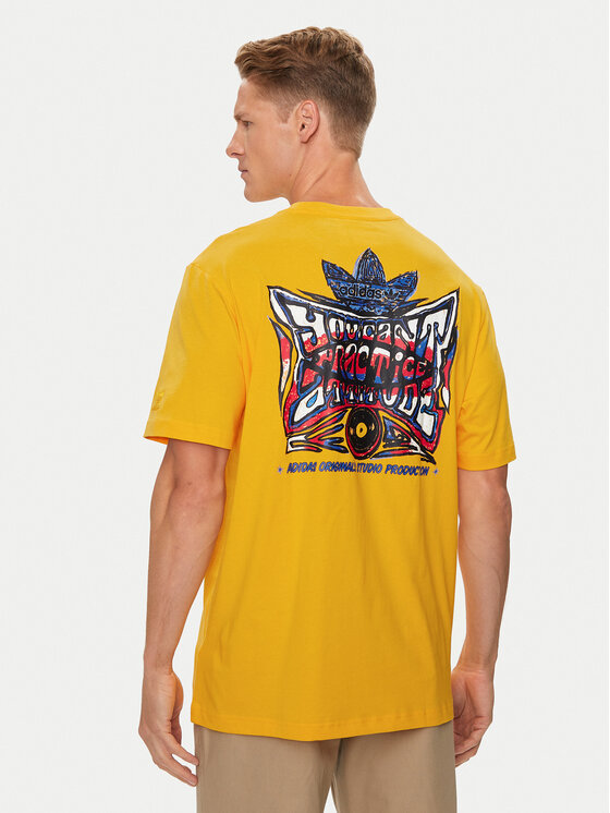 adidas adidas Футболка Supply Sport IZ2572 Жовтий Regular Fit