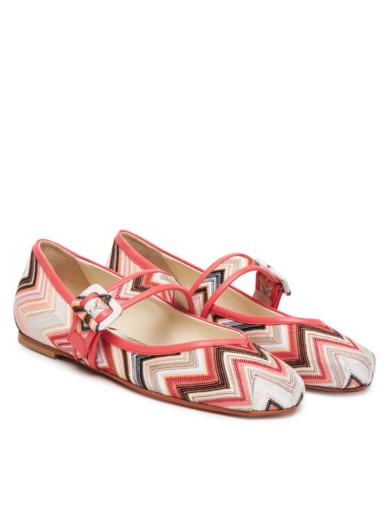 M Missoni Bailarinas M Missoni Jean MWF044_002 Rosa