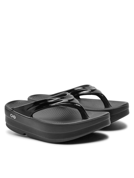 OOfos Žabky OOfos Oomega Oolala 1410 Čierna